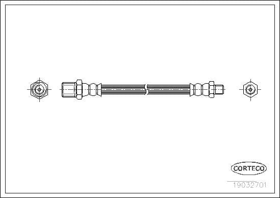 Brake Hose 19032701 - image 2