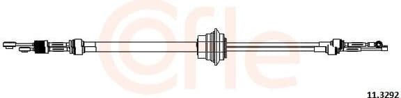 Cable Pull, manual transmission 92.11.3292