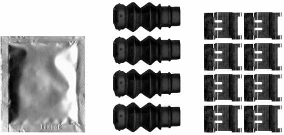 Accessory Kit, disc brake pad 82541900