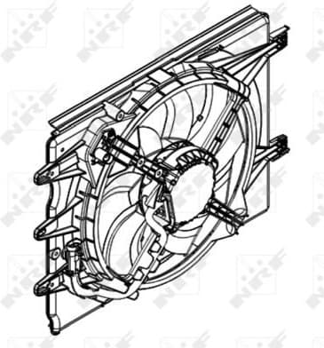 Fan, engine cooling 47595