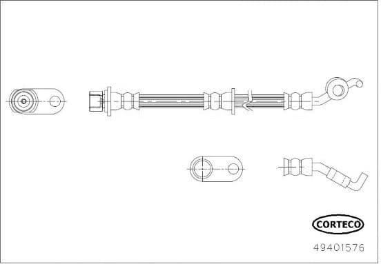 Brake Hose 49401576 - image 2