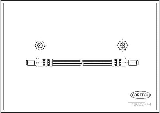Brake Hose 19032744 - image 2