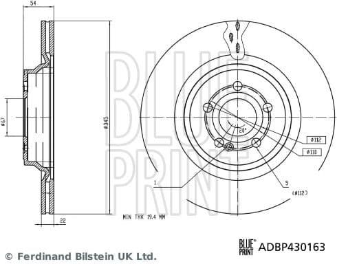Brake Disc ADBP430163