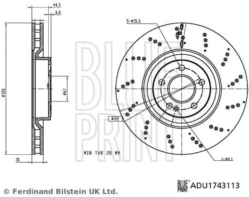 Brake Disc ADU1743113