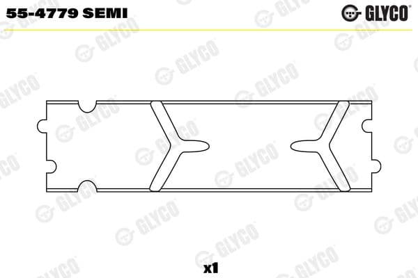 Small End Bushes, connecting rod 55-4779 SEMI