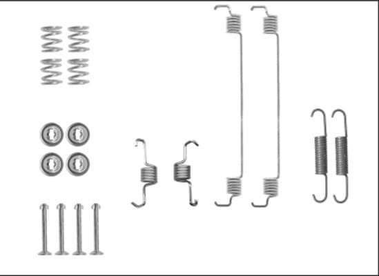 Accessory Kit, brake shoes 97041600
