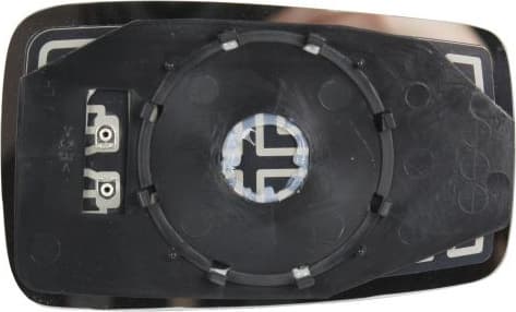 Mirror Glass, exterior mirror LORO 0201G06