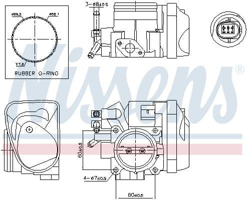 Throttle Body ** FIRST FIT ** 955043 - image 7