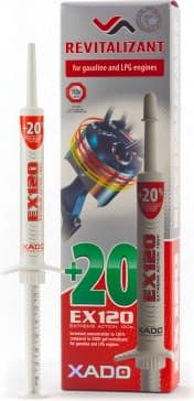 Revitalizantas XADO EX120 benzininiams varikliams 8ml - XA 12035