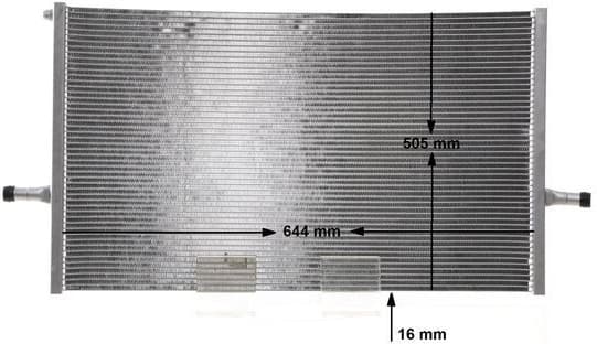 Low Temperature Cooler, charge air cooler BEHR CIR 27 000S