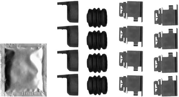 Accessory Kit, disc brake pad 82548600
