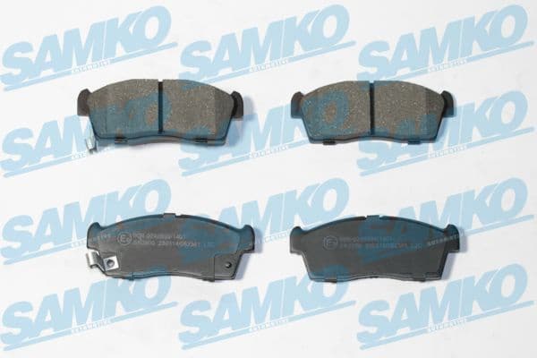 Brake Pad Set, disc brake 5SP2341