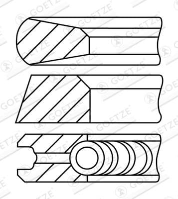 Piston Ring Set 08-784800-10