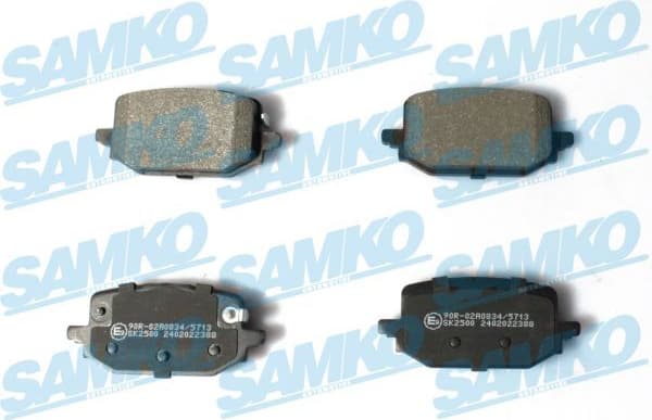 Brake Pad Set, disc brake 5SP2388
