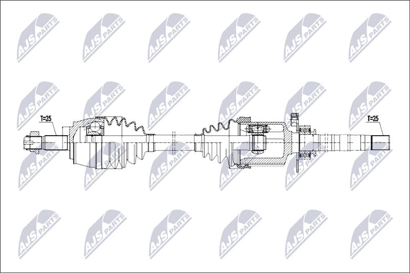 Drive Shaft NPW-AR-026