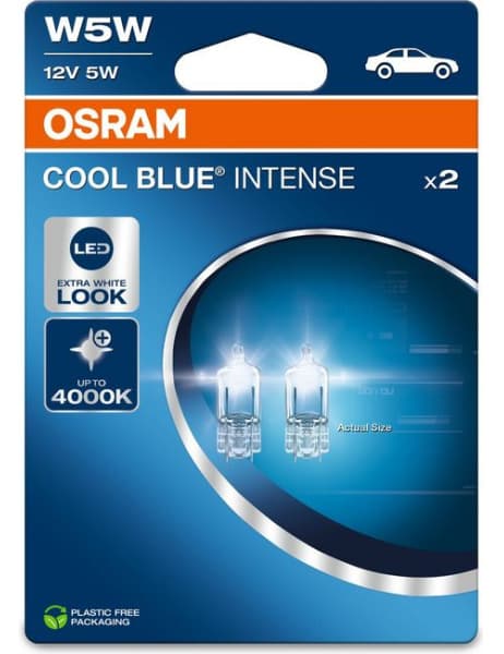 Osram Bulbs W5W COOL BLUE INTENSE kmpl. (2vnt) - 2825CBN-2BL