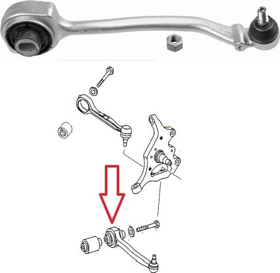 Arm front suspension 29594 02