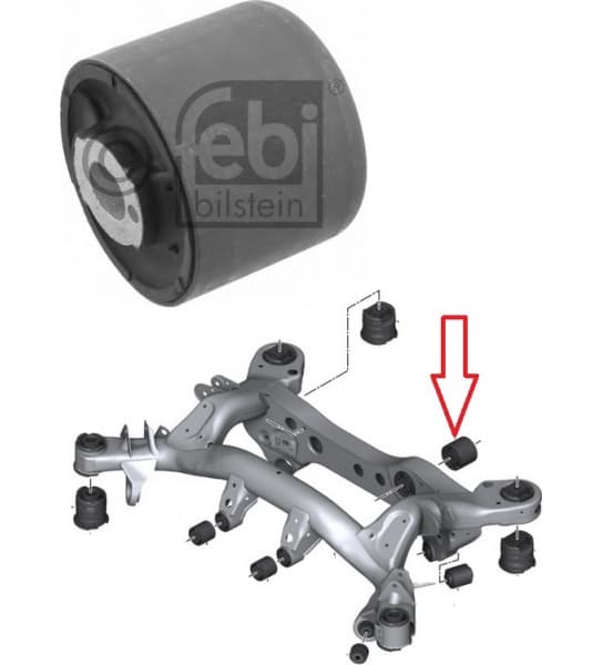Differencial bushing mounting 29367