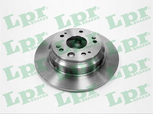 Brake discs kit rear, (2pcs) H1009P