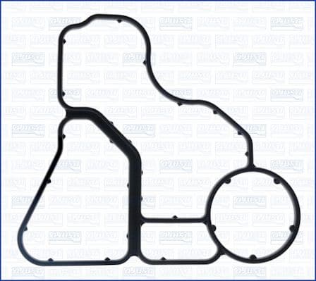 Gasket oil filter flange housing 01099000