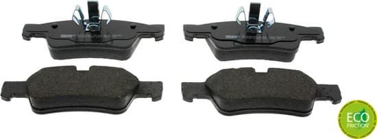 Brake pads rear, Top Quality FDB1831 - image 3