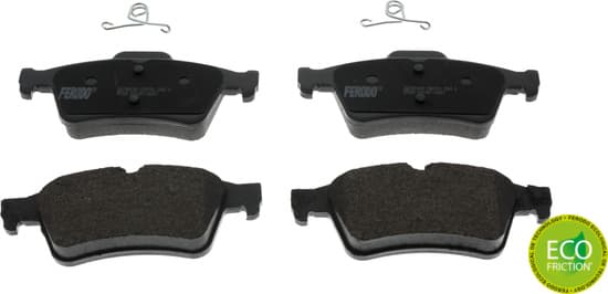 Brake pads rear, Top Quality FDB1766