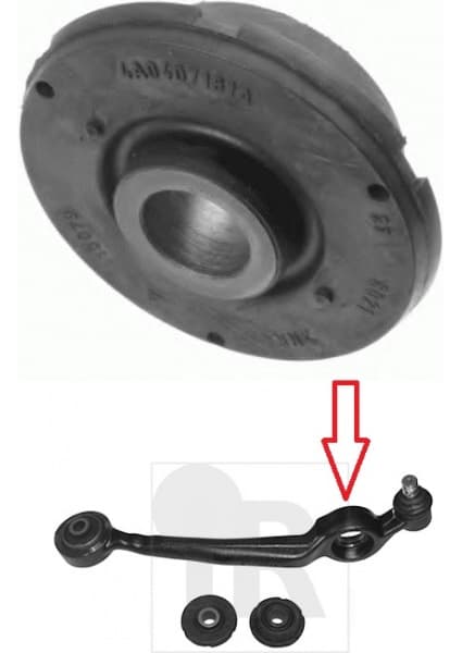 Silentblock front axle 10079 01