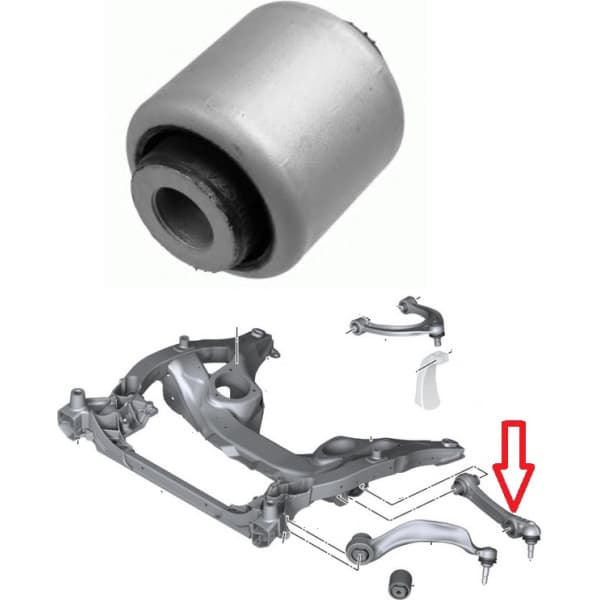 Silentblock front axle 36017 01