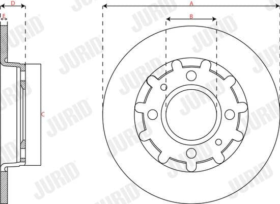 Brake Disc COAT+ 563364JC - image 2