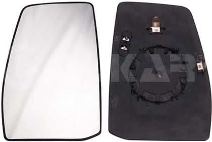 Mirror Glass, exterior mirror 6431381