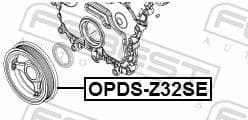 Belt Pulley, crankshaft OPDS-Z32SE - image 2
