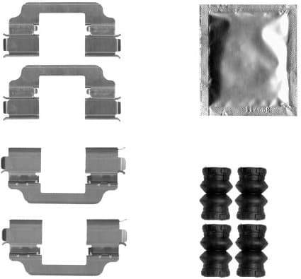Accessory Kit, disc brake pad 82545300