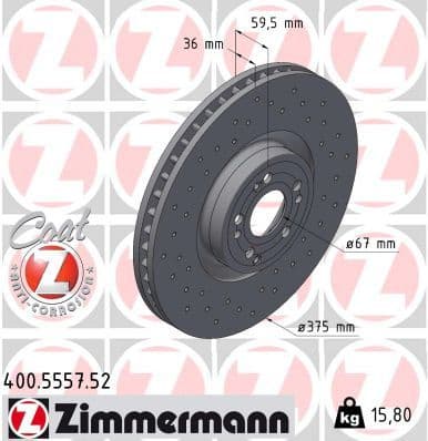 Brake Disc SPORT BRAKE DISC Z 400.5557.52