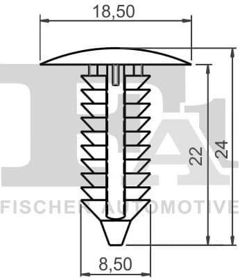 Clip, trim/protection strip 21-10024.10 - image 2