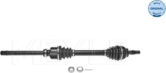 Drive Shaft MEYLE-ORIGINAL: True to OE. 11-14 498 0070