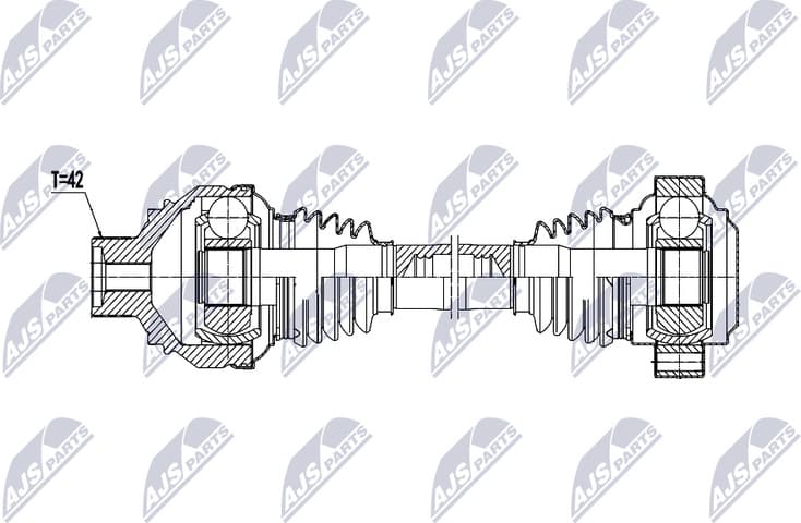 Drive Shaft NPW-AU-079