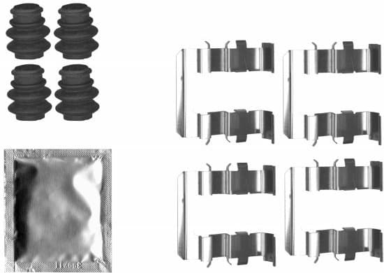 Accessory Kit, disc brake pad 82546500