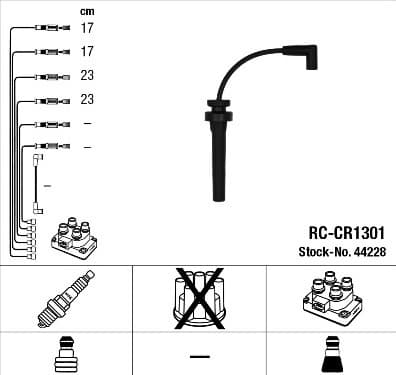 Ignition Cable Kit RC-CR1301