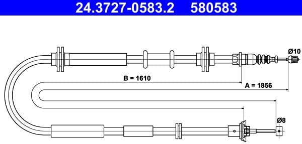 Cable Pull, parking brake 24372705832