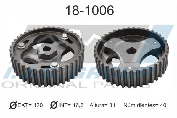 Gear/Sprocket, camshaft 18-1006 - image 2