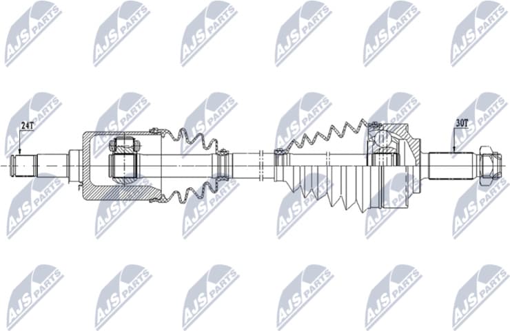 Drive Shaft NPW-ME-187 - image 2