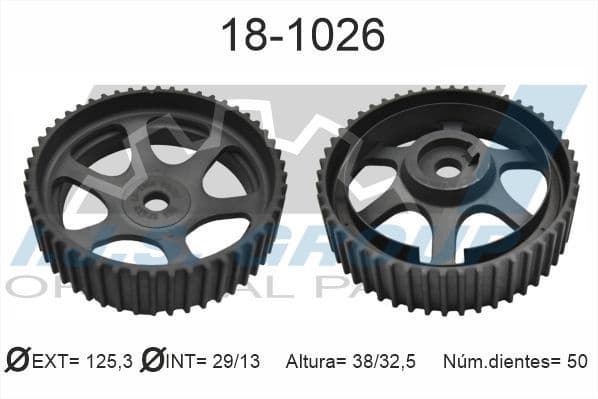 Camshaft gear sprocket 18-1026