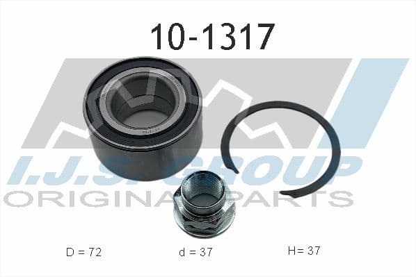 Wheel Bearing Kit 10-1317 - image 2