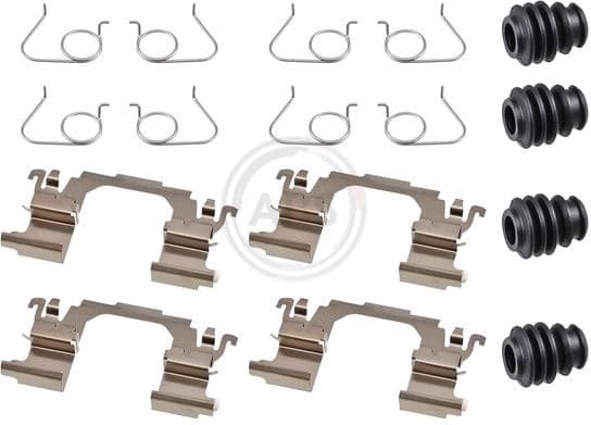 Accessory Kit, disc brake pad 0116Q
