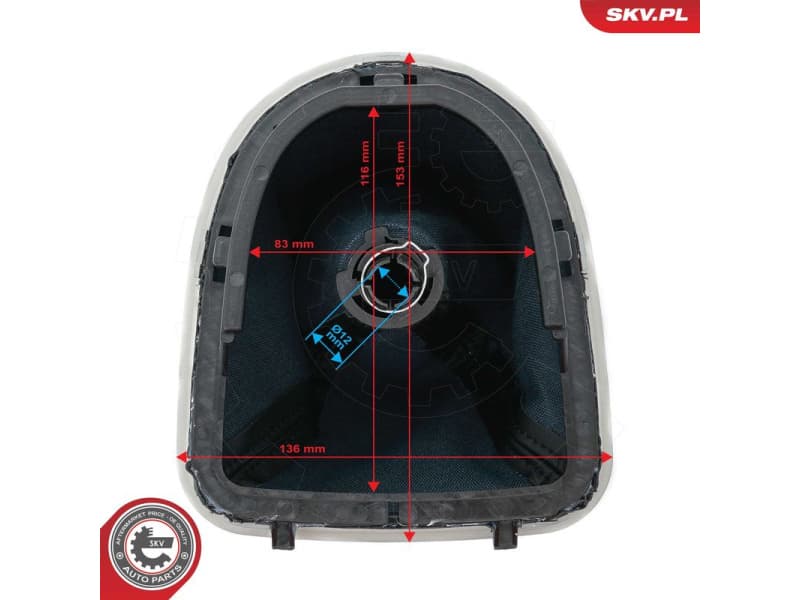 Gear Lever Knob 63SKV469 - image 3