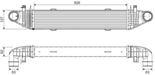 Charge Air Cooler 818276