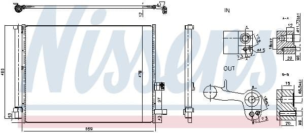 Condenser, air conditioning ** FIRST FIT ** 941007 - image 6