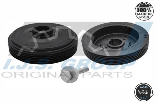Belt Pulley Set, crankshaft Technology & Quality, Made in Spain 17-1006SET - image 2