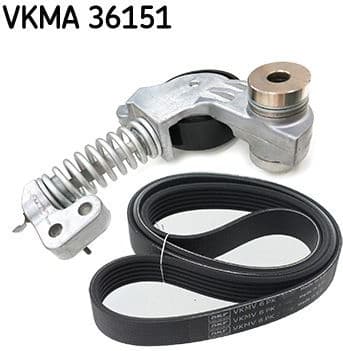 V-ribbed Belt Set VKMA 36151 - image 2
