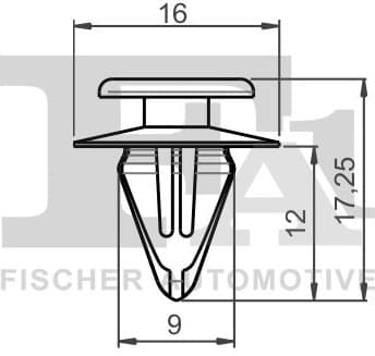 Clip, trim/protection strip 75-40003.10 - image 2